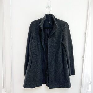 EUC Eileen Fisher Merino Wool Icon Coat